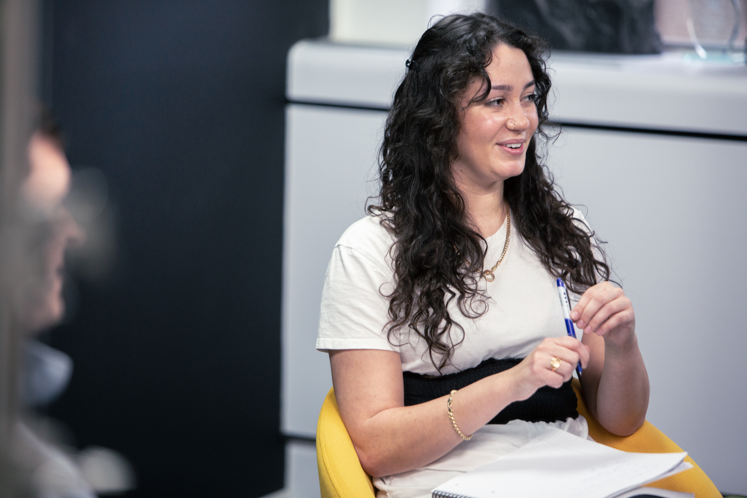 women developing her personal branding