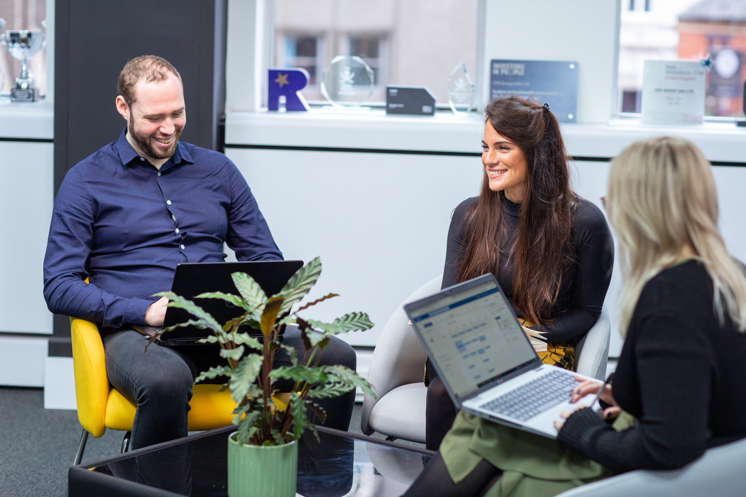 team growing in a career in recruitment consultancy